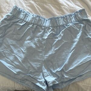 Universal Thread blue chambray Linen shorts X Large with pockets